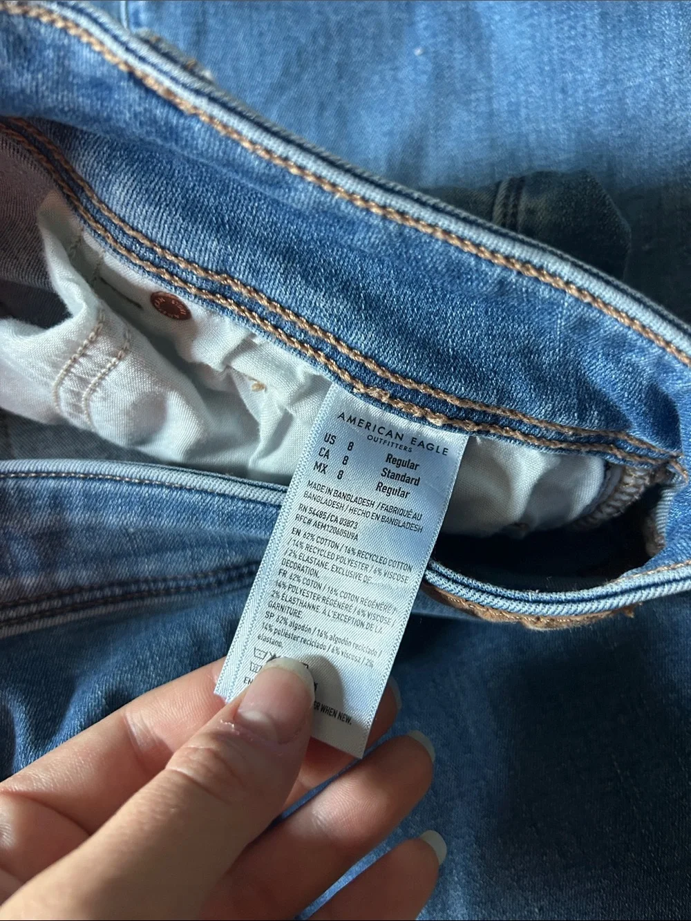 women’s american eagle kick boot jeans